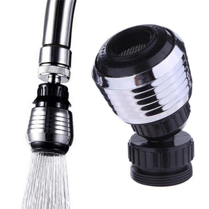Universal Plastic Faucet Nozzle 360 Rotary Kitchen Faucet Shower Head Economizer