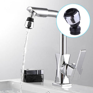 Universal Plastic Faucet Nozzle 360 Rotary Kitchen Faucet Shower Head Economizer