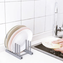 Load image into Gallery viewer, Kitchen Organizer Pot Lid Rack Stainless Steel Spoon Holder Pot